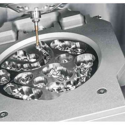 Dental Fraesmaschine K5plus Innenraum